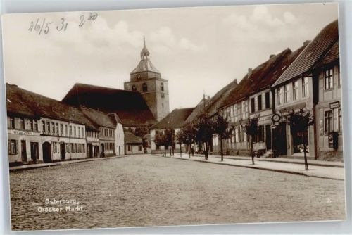 Osterburg großer Markt