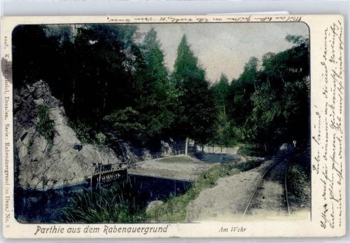 Rabenau Rabenauergrund, Am Wehr
