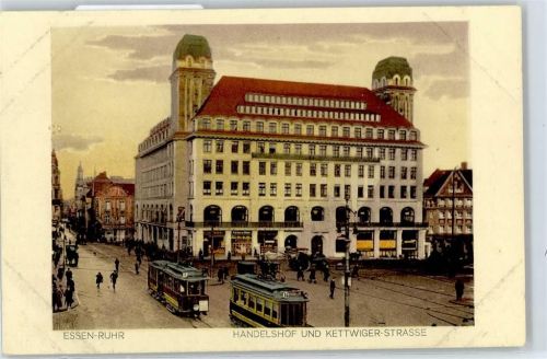 Essen Handelshof, Kettwiger Straße, Litfaßsäule