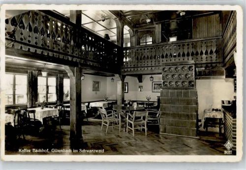 78148 W7741 Gütenbach - Kaffee Bachhof