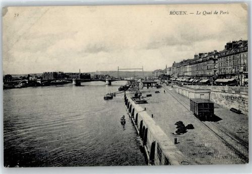 Rouen Le Quai de Paris
