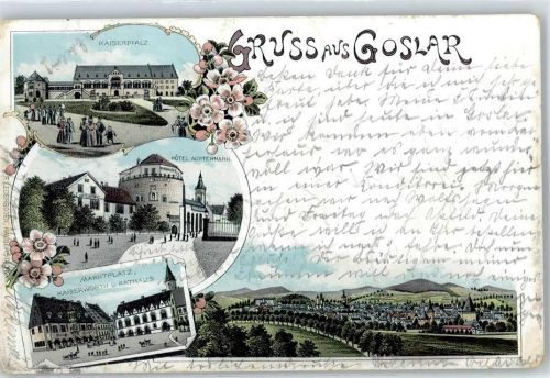 Goslar Kaiserpfalz, Hotel Achtermann, Marktplatz, Kaiserworth, Rathaus
