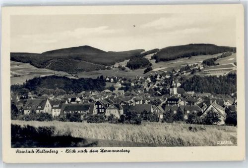 Steinbach-Hallenberg Blick nach dem Hermannsberg