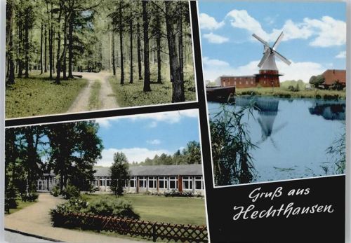 Hechthausen Schule , Windmühle