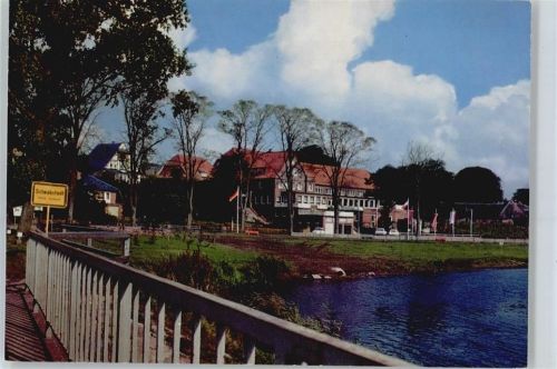 Schwabstedt Hotel Zur Treene, Ortsschild