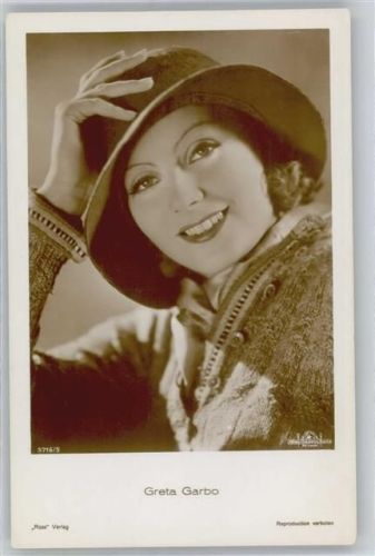Garbo, Greta , Ross No.5716/5