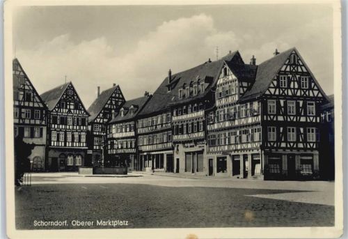 Schorndorf Oberer Marktplatz
