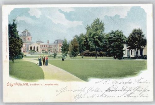 Bad Oeynhausen Solbad, Lesezimmer