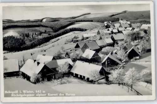 Hohegeiß im Winter