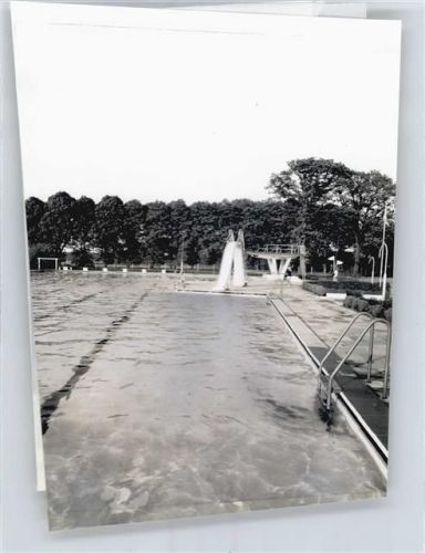 Horst Foto mit Negativ, Schwimmbad