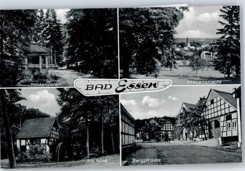 Bad Essen Trinkbrunnen, Bergstraße, Alte Mühle
