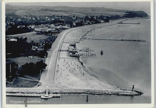 Travemünde Fliegeraufnahme