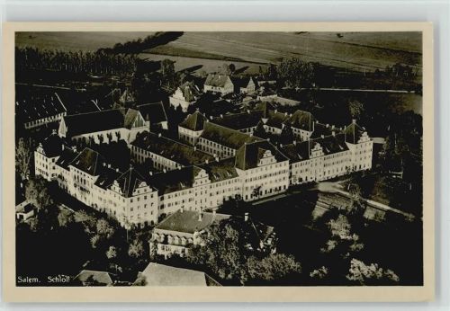 Salem Luftaufnahme, Schloß