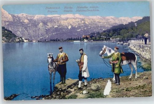 Dubrovnik Photochromie No. 10623 , Ragusa , Trachten