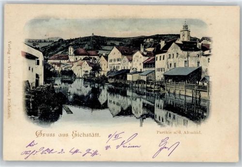 Eichstätt Partie an der Altmühl