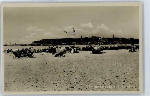 Helgoland Düne mit Badestrand
