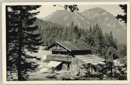 Rottach Gaststätte "Monie-Alm"