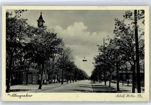 Altengrabow Adolf Hitler Straße, WK II WK II