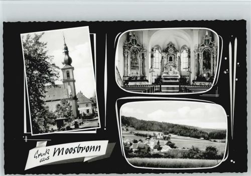 Moosbronn Kirche Innenaufnahme