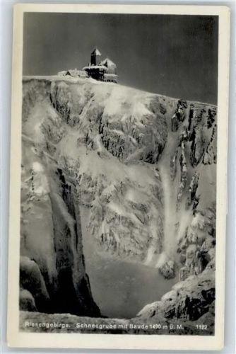 Riesengebirge Schneegrube mir Baude