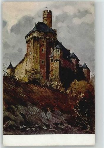 Marksburg Marksburg Kaiser-Heinrich-Turm, sign Schulze