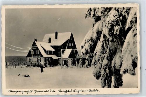 Zinnwald-Georgenfeld Berghotel Lugstein-Baude Obergeorgenfeld