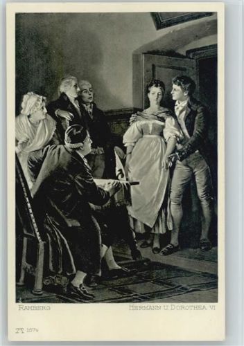 Hermann und Dorethea - Verlag Ackermann Serie 137 - Einführung ins Elternhaus Goethe