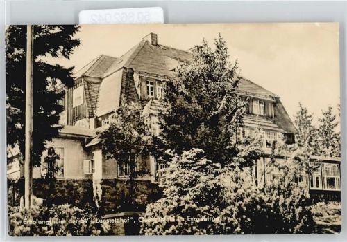 Zinnwald-Georgenfeld Erholungsheim der SV Lugsteinhof