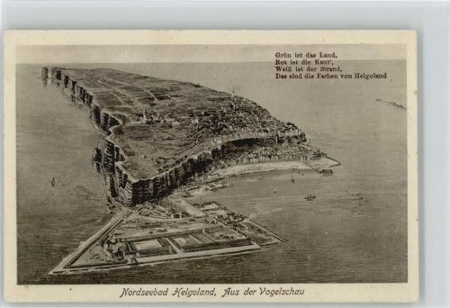 Helgoland Vogelperspektive