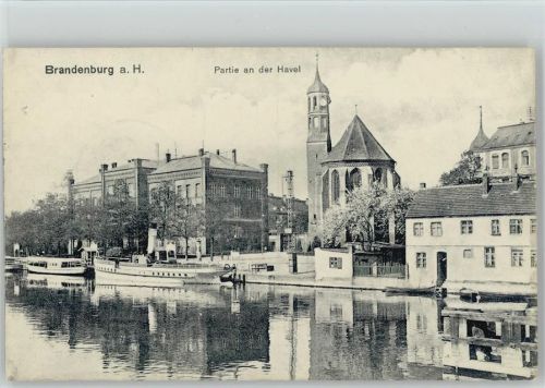 Brandenburg Dampfschiff Feldpost