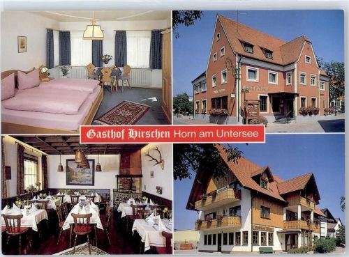 78343 W7766 Horn , Baden - Gasthof Hirschen