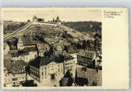 Esslingen Neues Rathaus Burg