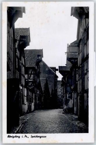 Königsberg Speichergasse , Foto