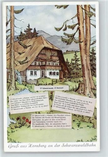Hornberg Liederkarte