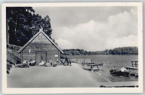 Templin Lübbesee, Bootsanlegestelle, Badestrand
