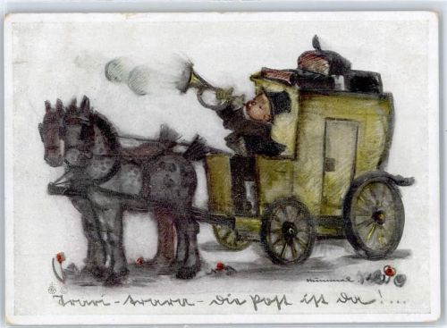 No.5549 , Postkutsche