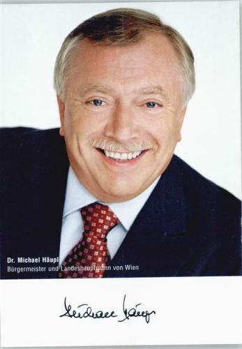 Autogramm Dr. Michael Häupl