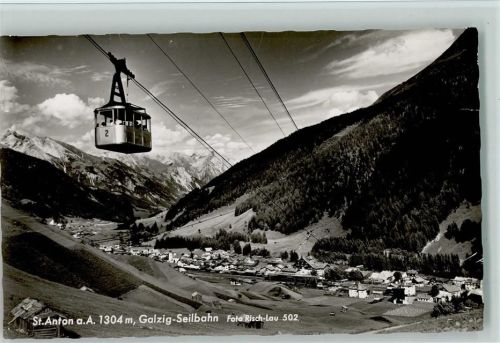 St. Anton Galzig-Seilbahn Foto Risch-Lau