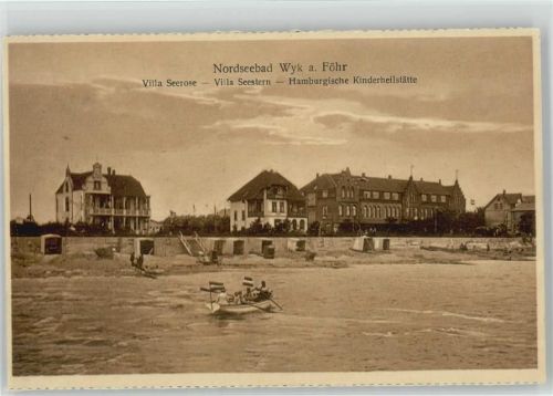 Wyk Villa Seerose Villa Seestern Kinderheilstätten