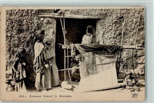 1927 Femmes tissant le Burnous - Frauen am Weben - Algerien