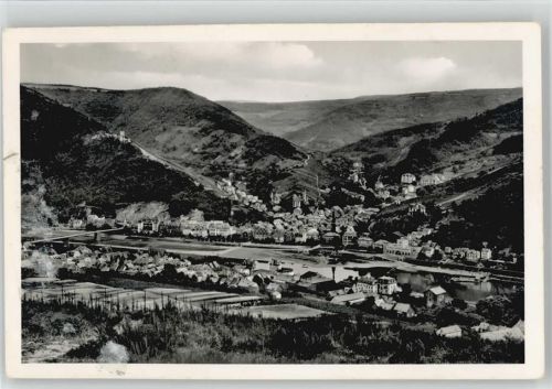 Traben-Trarbach 1936 Foto AK Blick von Mont Royal