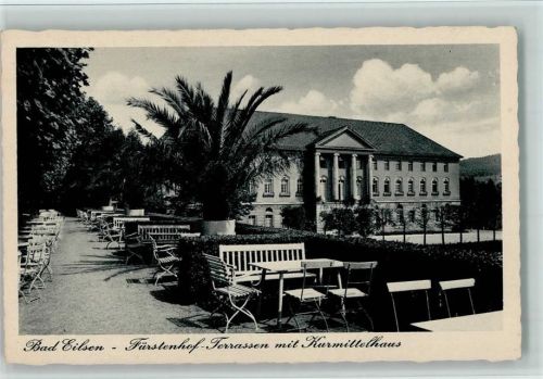 Bad Eilsen Fürstenhof-Terrassen mit Kurmittelhaus