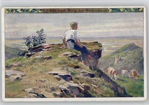 Volkslieder AK Nr. 56 Ich bin vom Berg der Hirtenknab