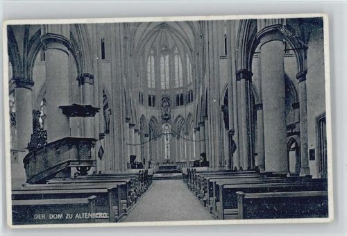 Altenberg Bergischer Dom Innenaufnahme