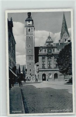 Ingolstadt Rathaus Pfeifturm