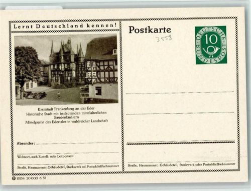 Frankenberg Lernt Deutschland kennen Fachwerkhäuser