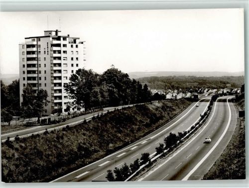 St. Ingbert Regina-Hochhaus an der Autobahn