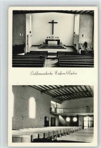 Niefern Liebfrauenkirche Innenansicht