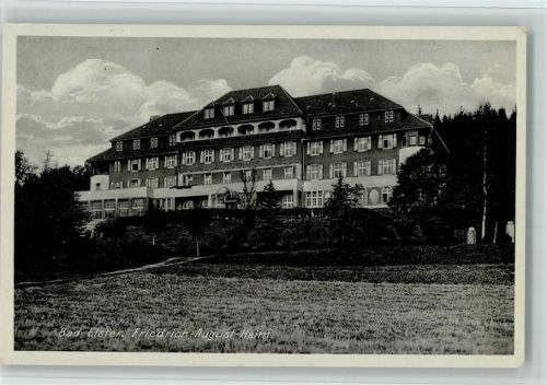 Bad Elster Friedrich August Heim 1935 AK