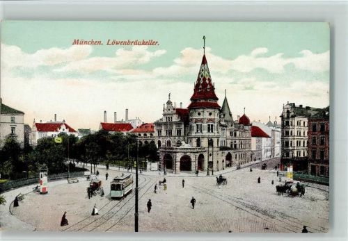 W8000 München Löwenbräukeller Straßenbahn Löwenbräukeller